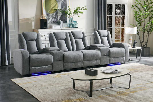 Chambers 6PC  Fabric Theatre Lounge