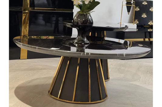 Morrison Marble Top Coffee Table - Perth Furniture Outlet