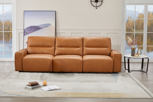Jacob Slide-Out 3 Seater Sofa - Antelope