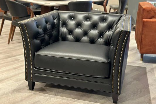 Torres 1 Seater Full Leather Sofa - Perth Furniture Outlet