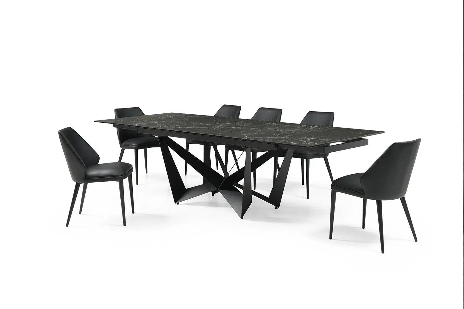 Reece Ceramic Top Extension Dining Table Perth Furniture Outlet