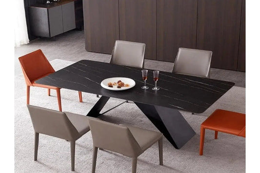 Scott Sintered Stone Top Dining Table - Perth Furniture Outlet