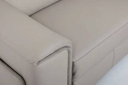 Gabriel 6PC lounge, Taupe colour (Full leather)
